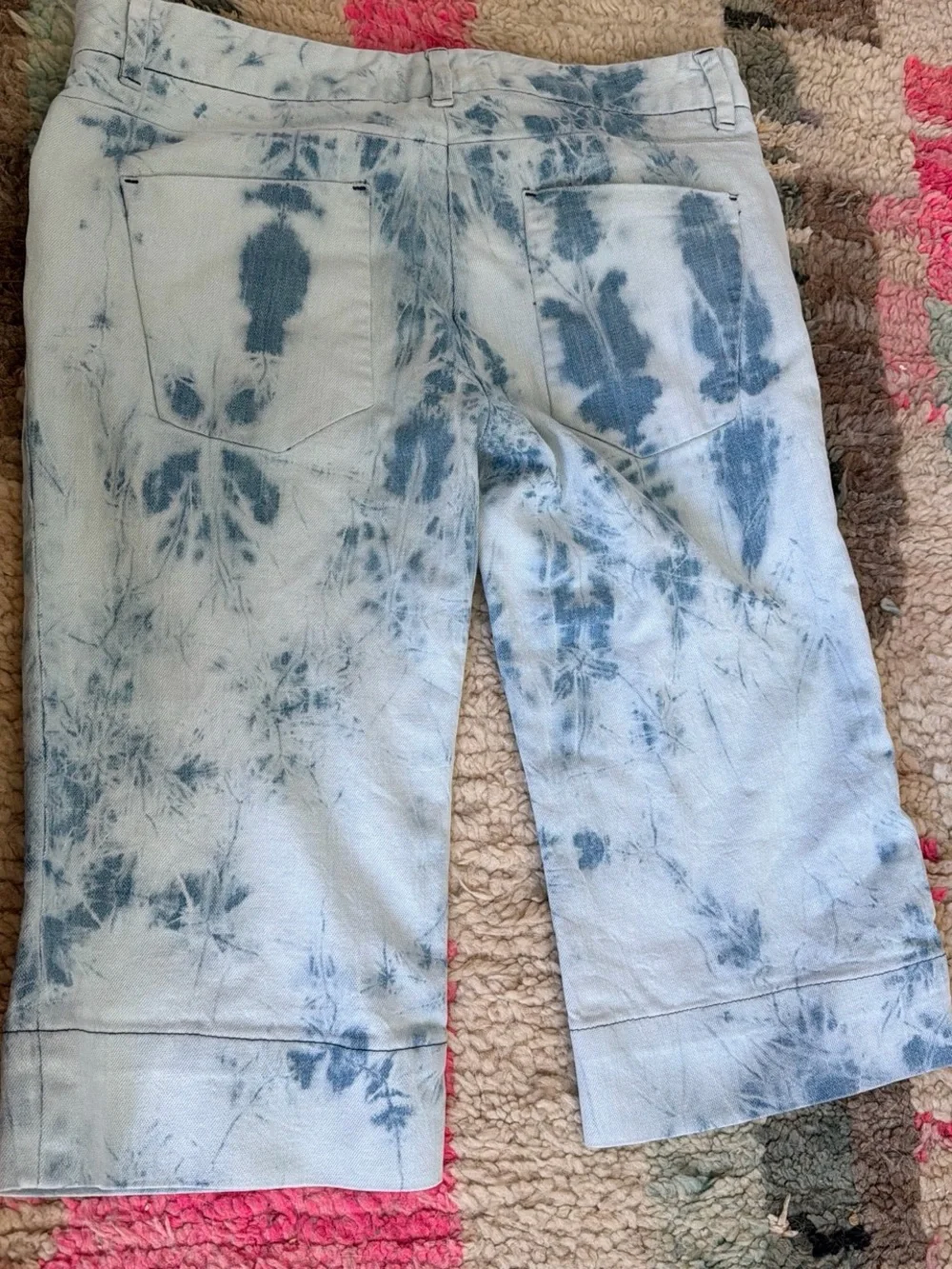 Dolce & Gabbana Light Blue Denim capri denim